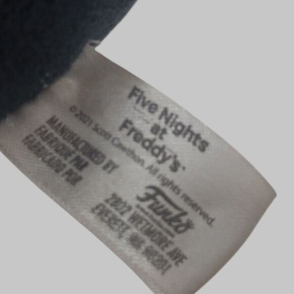 Five Nights At Freddys Blacklight Glamrock  Plush Bear Hat Neon Colors 8" - Picture 7 of 8